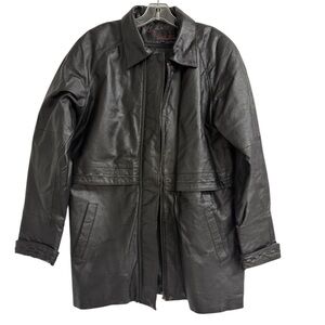 Phase Two Leather Jacket Size M